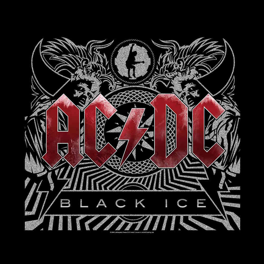AC/DC - Black Ice Bandana - Zwart